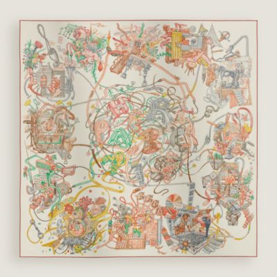 カレジェアン 《エルメスの世界》 - ブラック | Hermès - エルメス